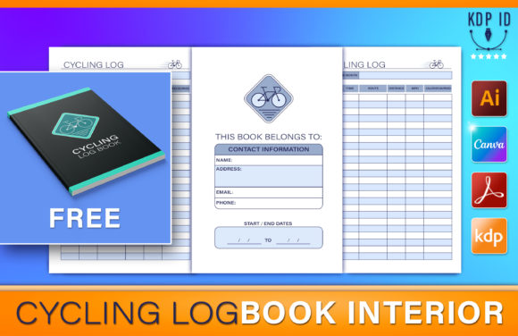 Download Cycling Log Book Interior Editable - Editable Collection