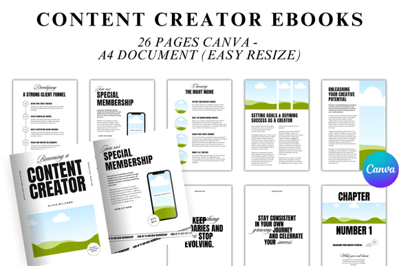 Download 26 Editable Ebook Template - Editable Collection