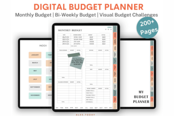 Download Digital Budget Planner,Financial Planner - Financial planner Collection