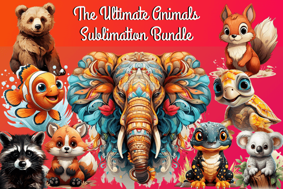 Download The Ultimate Animals Sublimation Bundle - Bundle Collection