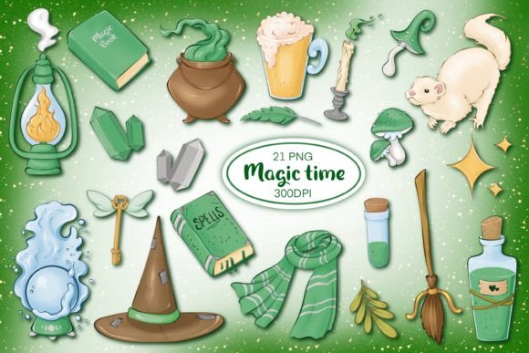 Download Magic School PNG Clipart Wizard Clipart - Magic Collection