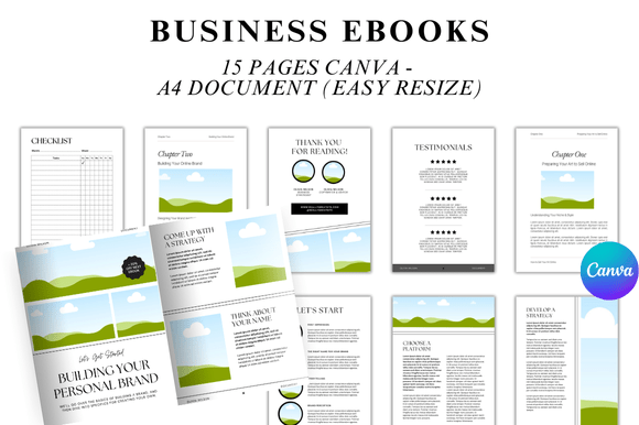 Download 15 Editable Ebook Template - Editable Collection
