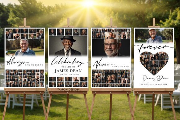 Download Funeral Welcome Sign Editable Template - Editable Collection