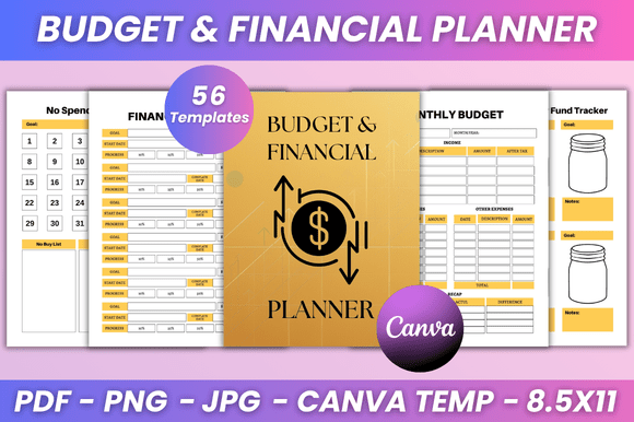 Download Budget &amp; Financial Planner Kdp Interior - Financial planner Collection