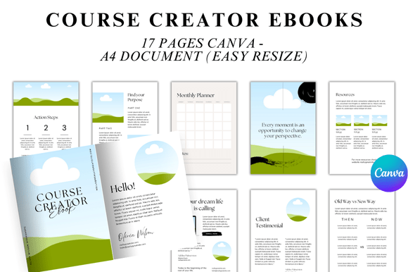 Download 17 Editable Ebook Template - Editable Collection