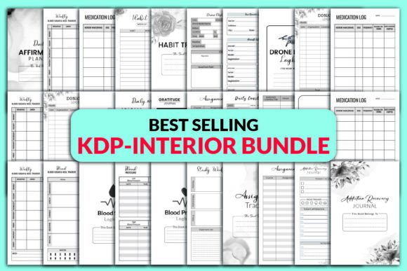 Download Best Selling Planner KDP-Interior Bundle - Bundle Collection