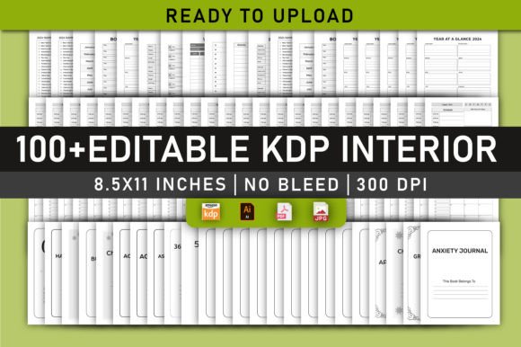 Download 100+ Editable KDP Interior - Editable Collection