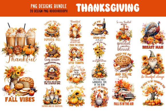 Download Thanksgiving &amp; Fall Bundle Pack - Bundle Collection