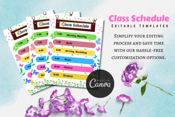 Download Editable Daily Schedule Template - Editable Collection